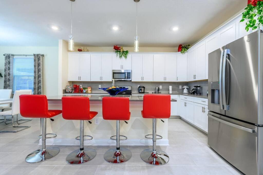 Close To Disney & Other Theme Parks,Private Heated Poolspa, Bbq & Game Rm Kissimmee Exterior foto