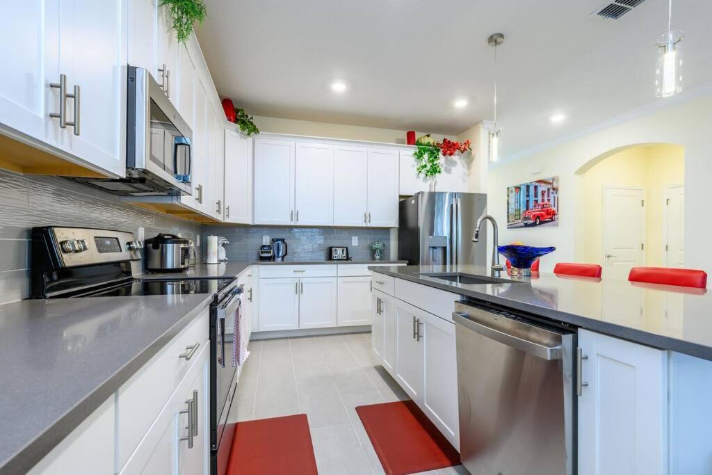 Close To Disney & Other Theme Parks,Private Heated Poolspa, Bbq & Game Rm Kissimmee Exterior foto