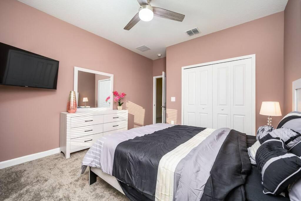 Close To Disney & Other Theme Parks,Private Heated Poolspa, Bbq & Game Rm Kissimmee Exterior foto