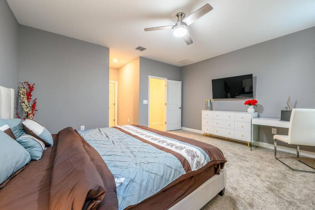 Close To Disney & Other Theme Parks,Private Heated Poolspa, Bbq & Game Rm Kissimmee Exterior foto