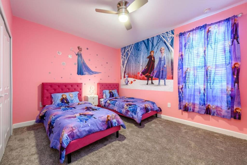 Close To Disney & Other Theme Parks,Private Heated Poolspa, Bbq & Game Rm Kissimmee Exterior foto