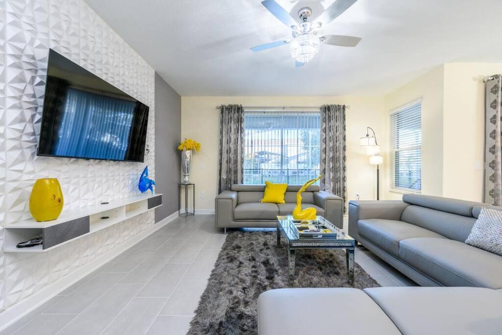Close To Disney & Other Theme Parks,Private Heated Poolspa, Bbq & Game Rm Kissimmee Exterior foto